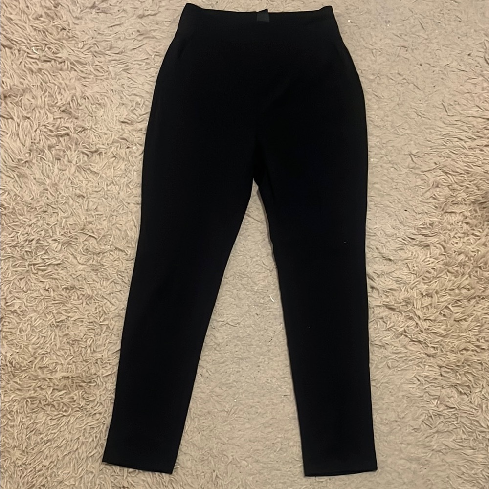 Classic Black High-Rise Women's Dress Pants
